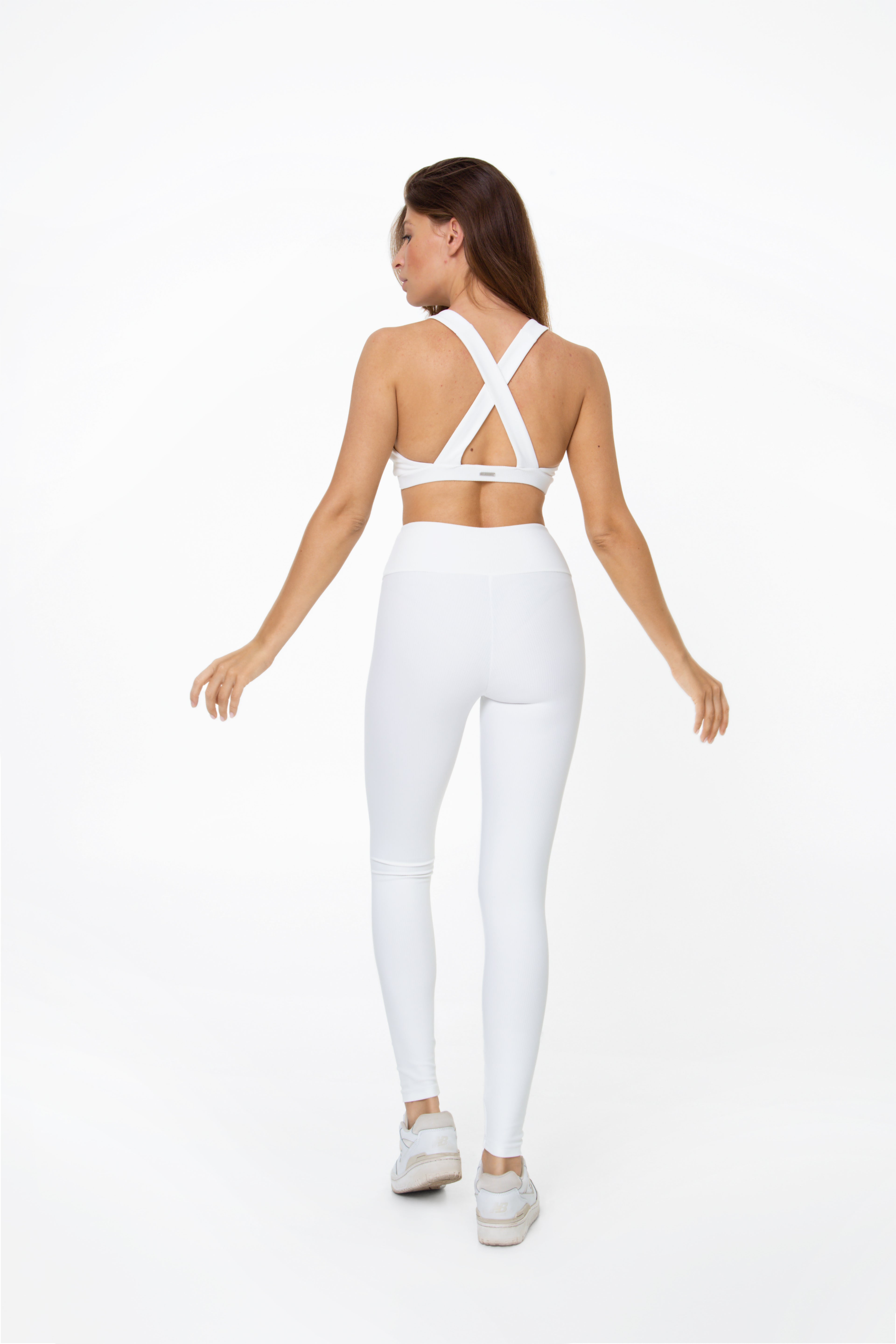KOMPLET LEIA WHITE LEGGINSY