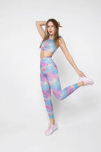 KOMPLET ZEFIR LEGGINSY