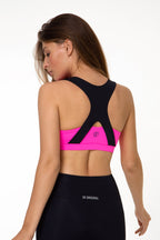 BIUSTONOSZ SPORTOWY BASIC PINK