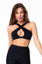 BIUSTONOSZ SPORTOWY LEIA BLACK