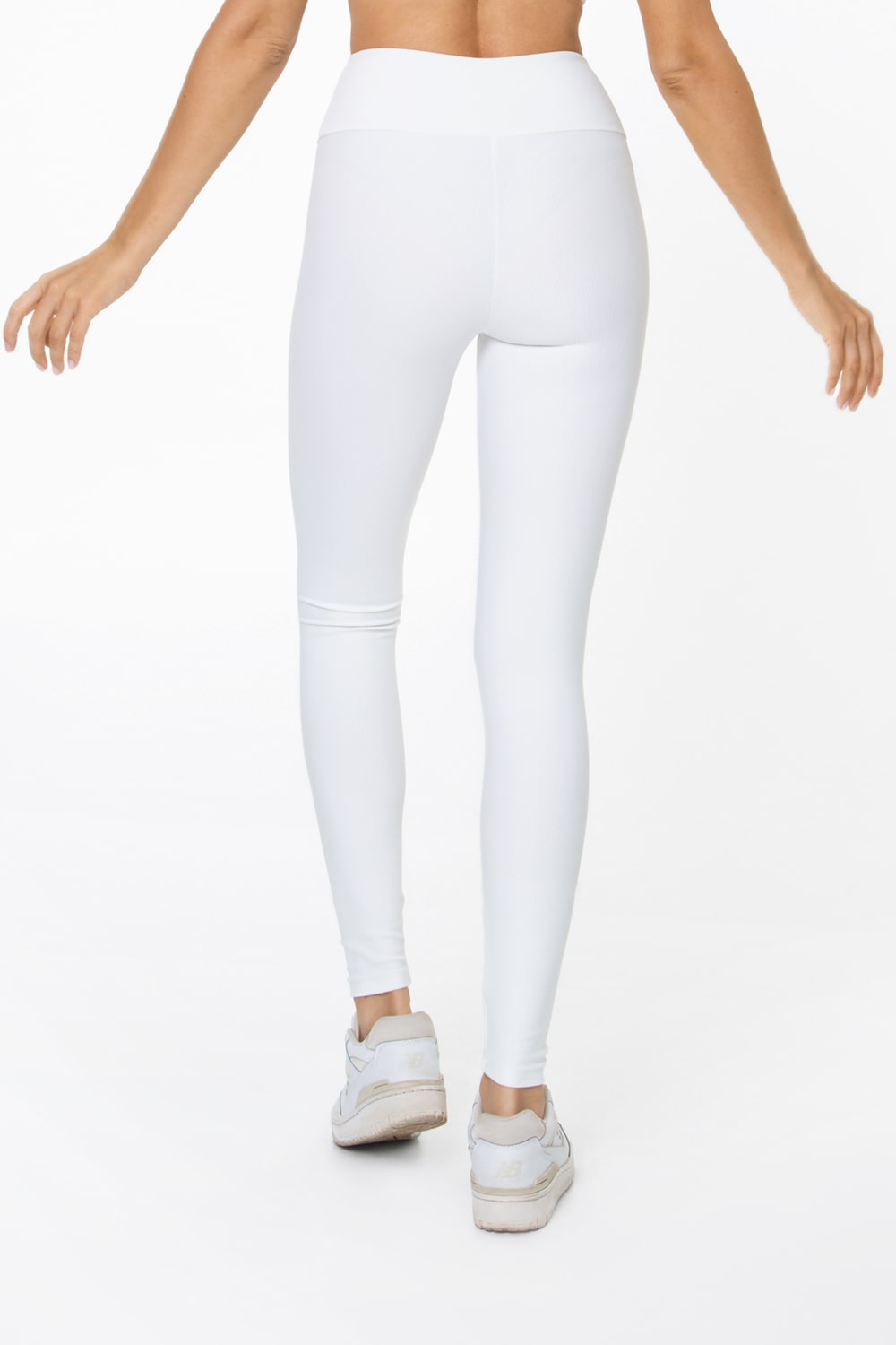 LEGGINSY SPORTOWE LEIA WHITE