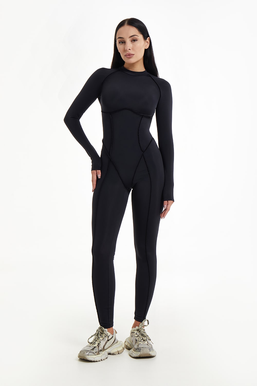 Kombinezon Majestic Moss z Długim Rękawem