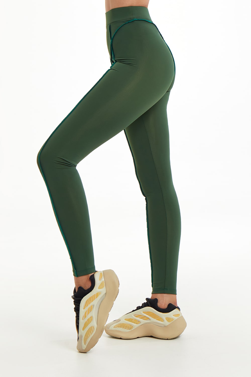 Legginsy sportowe Majestic Moss