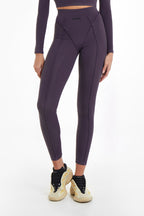 Legginsy Sportowe Majestic Plum