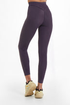 Legginsy Sportowe Majestic Plum