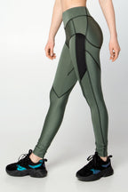 LEGGINSY SPORTOWE NEBULA NEPHRITIS