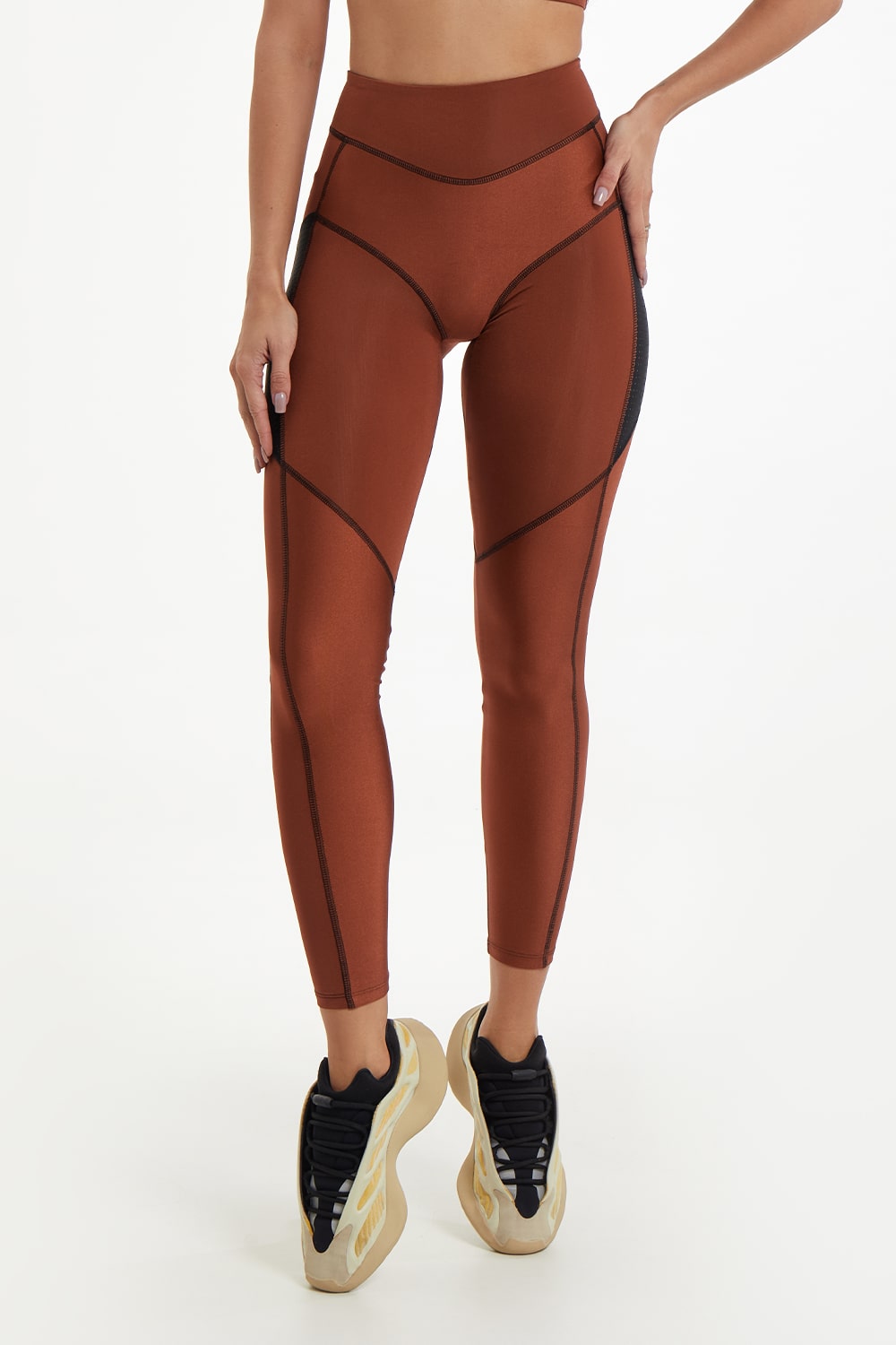 LEGGINSY SPORTOWE NEBULA AURUM
