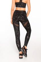 LEGGINSY SPORTOWE STARDUST SILVER