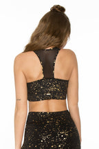 BIUSTONOSZ SPORTOWY STARDUST GOLD